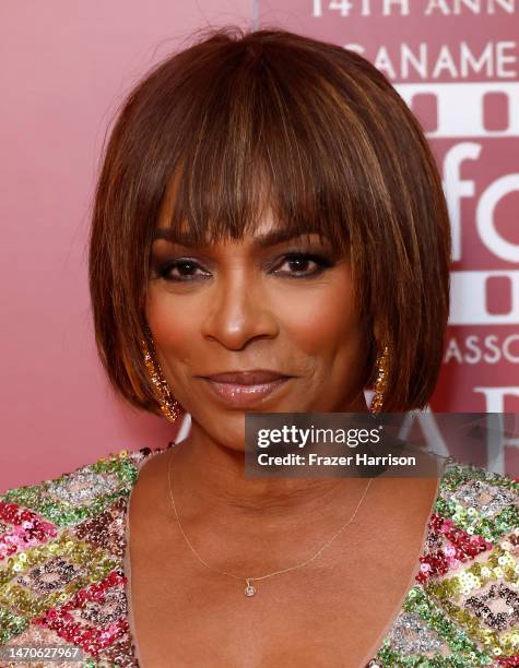 Vanessa Bell Calloway attends the 14th Annual AAFCA Awards at Beverly Wilshire, A Four Seasons Hotel on March 01, 2023 in Beverly Hills, California.