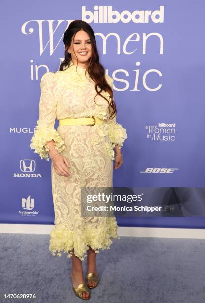 Lana Del Rey attends 2023 Billboard Women In Music at YouTube Theater on March 01, 2023 in Inglewood, California.