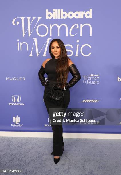 Adrienne Houghton attends 2023 Billboard Women In Music at YouTube Theater on March 01, 2023 in Inglewood, California.