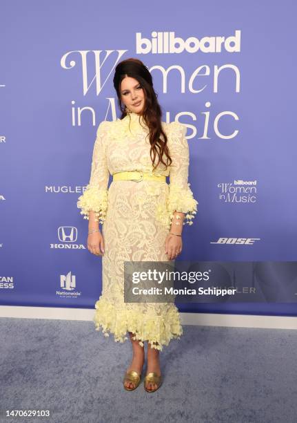 Lana Del Rey attends 2023 Billboard Women In Music at YouTube Theater on March 01, 2023 in Inglewood, California.