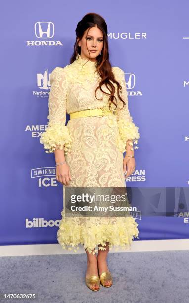 Lana Del Rey attends 2023 Billboard Women In Music at YouTube Theater on March 01, 2023 in Inglewood, California.