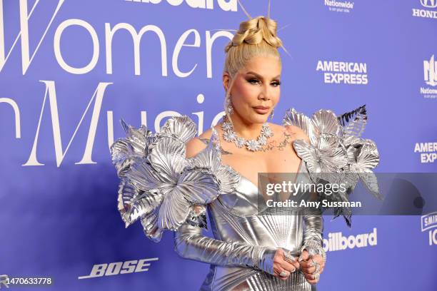 Ivy Queen attends 2023 Billboard Women In Music at YouTube Theater on March 01, 2023 in Inglewood, California.