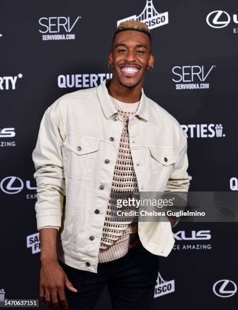 Quinton Peron attends The Queerties 2023 Awards celebration at EDEN Sunset on February 28, 2023 in Los Angeles, California.