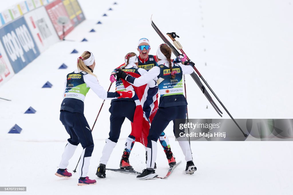 FIS Nordic World Ski Championships Planica - Cross-Country Women's 4x5km Relay Classic/Free