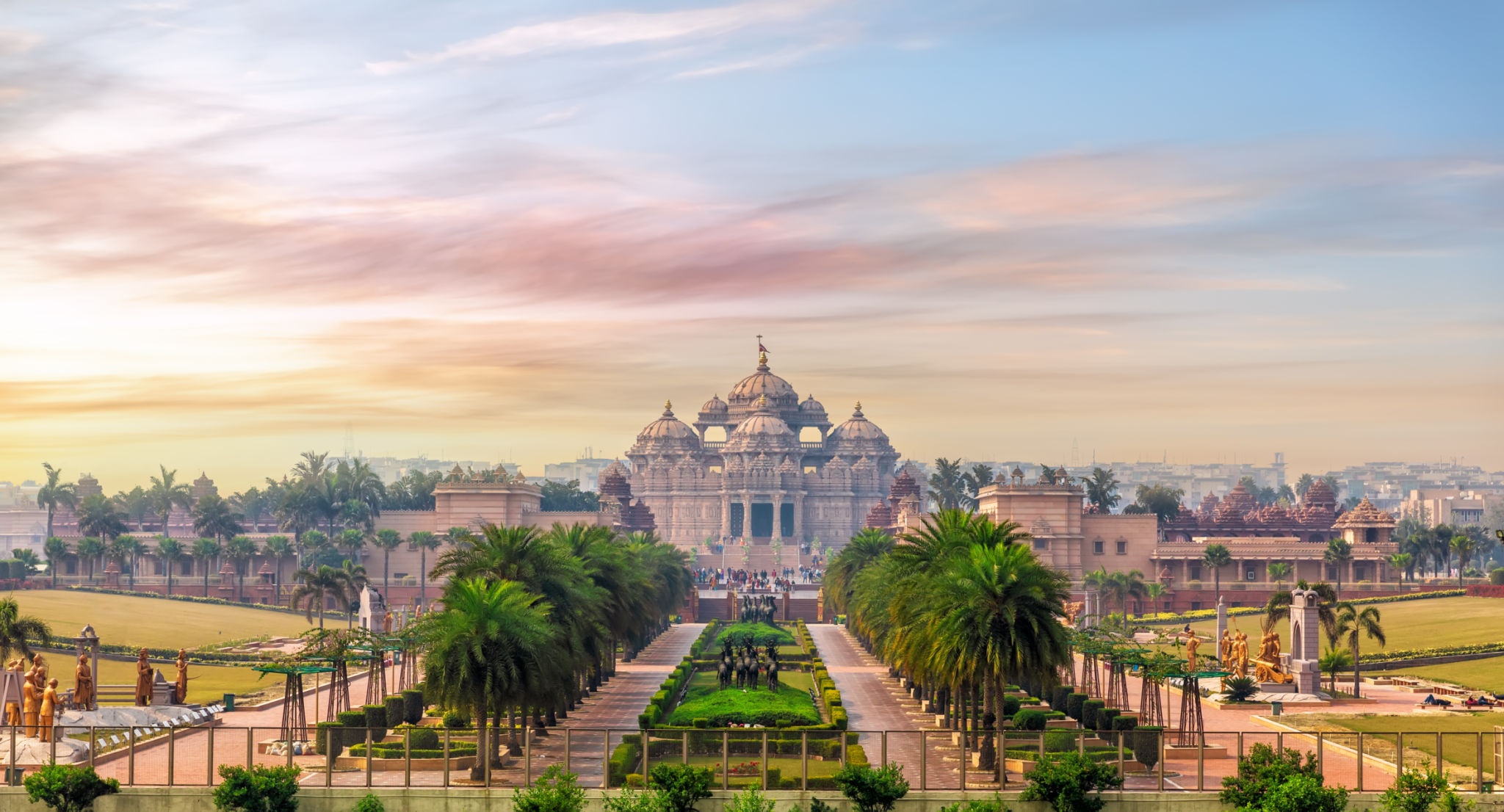 delhi cityscape