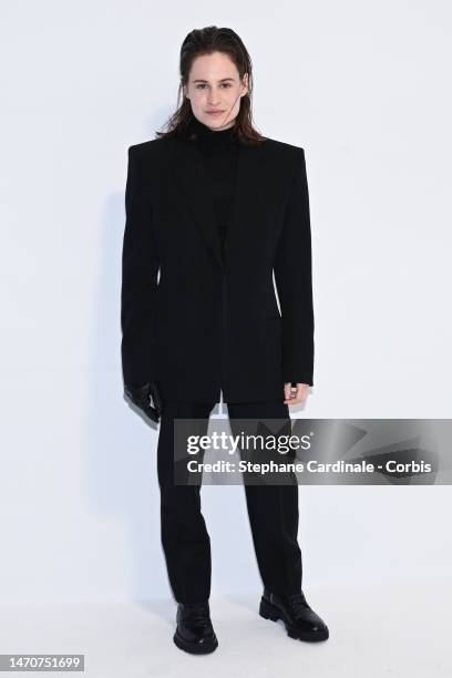 Héloïse Letissier aka Christine And the Queens aka Redcar attends the Givenchy Womenswear Fall Winter 2023-2024 show as part of Paris Fashion Week on...