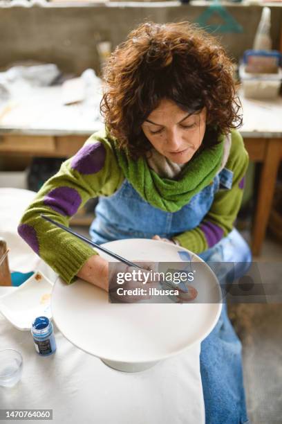 Session de peinture sur céramique au Céramicafé Geneviève 3