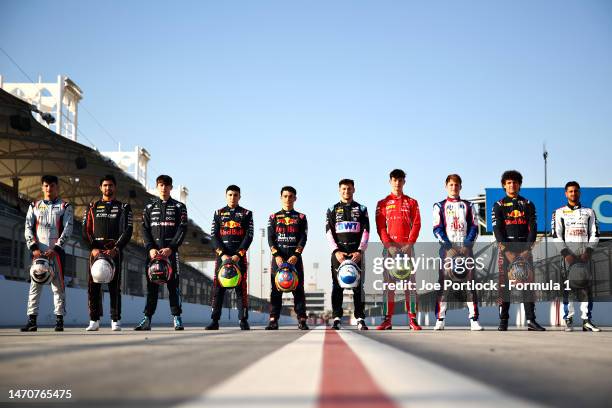 Brad Benavides of United States and PHM Racing by Charouz , Juan Manuel Correa of United States and Van Amersfoort Racing , Arthur Leclerc of Monaco...