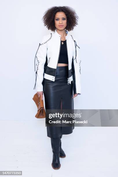Gugu Mbatha Raw attends the Chloé Womenswear Fall Winter 2023-2024 show as part of Paris Fashion Week on March 02, 2023 in Paris, France.
