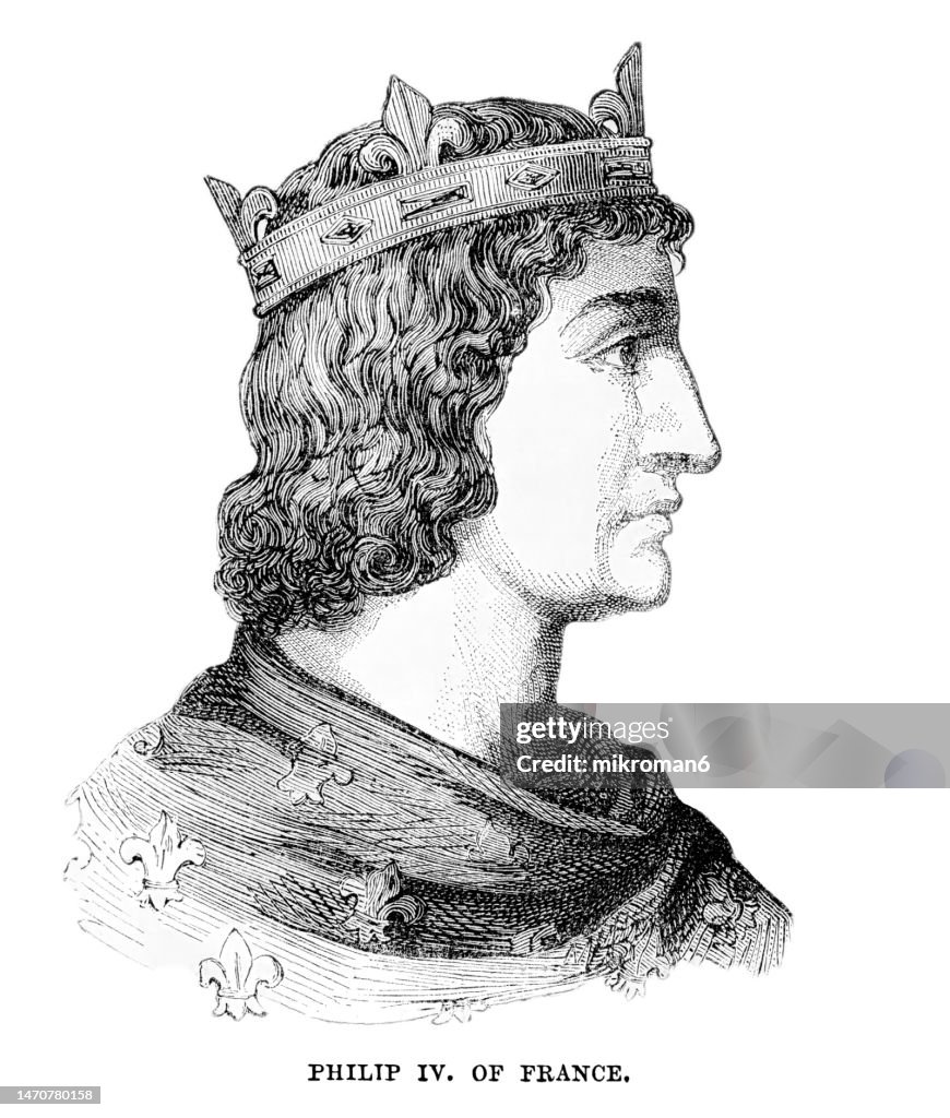 Filip Iv Portrait Of King Philip Iv Of France High-Res Stock Photo - Getty Images
