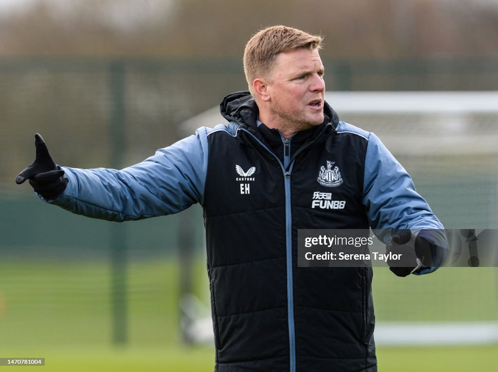 Newcastle United Training Session
