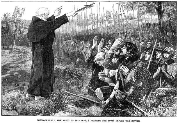 A priest blessing soldiers