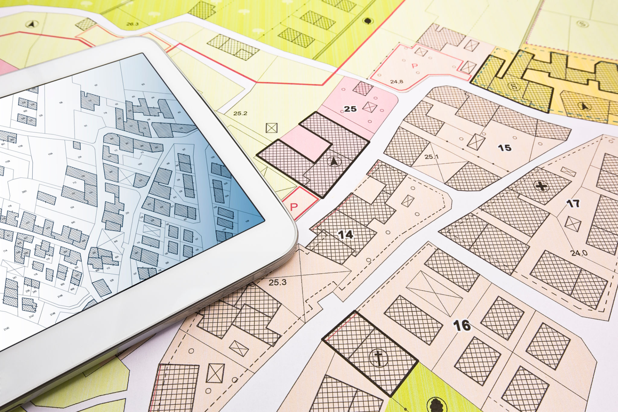 property zoning map
