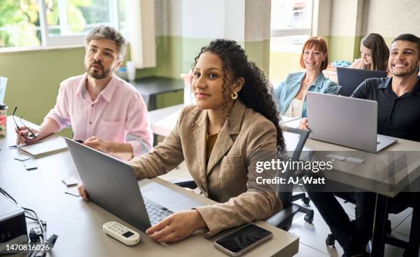 Adult Student Computer Learning 293 Mature Students Learning Computer Skills Stock Photos, High-Res ...