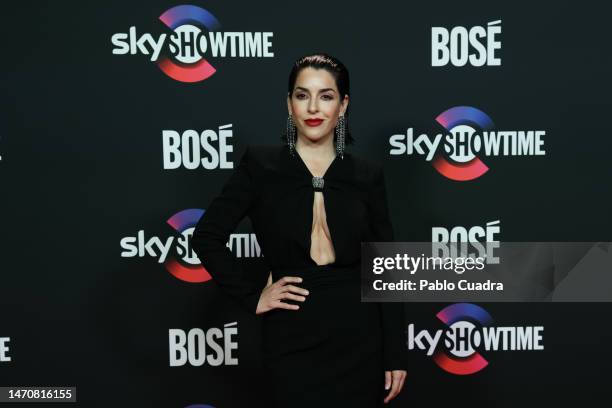 Ruth Lorenzo attends the exclusive new streaming service SkyShowtime launch event at DOMO360 on March 02, 2023 in Madrid, Spain.