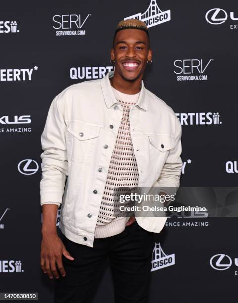 Quinton Peron attends The Queerties 2023 Awards celebration at EDEN Sunset on February 28, 2023 in Los Angeles, California.