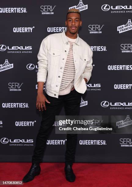 Quinton Peron attends The Queerties 2023 Awards celebration at EDEN Sunset on February 28, 2023 in Los Angeles, California.