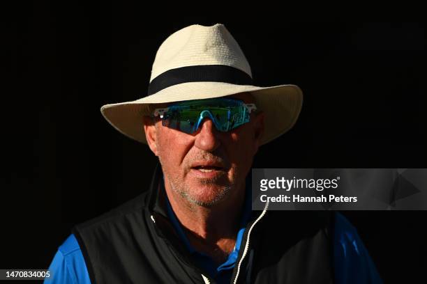 Sir Ian Botham looks on during day two of the 2023 New Zealand Open at Millbrook Resort on March 03, 2023 in Queenstown, New Zealand.