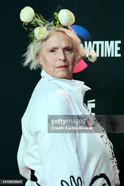 Lucia Dominguin attends the presentation of the biopic "Bose" by the new streaming service SkyShowtime at the DOMO360 on March 02, 2023 in Madrid,...