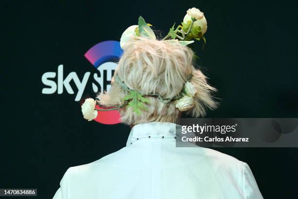 Lucia Dominguin attends the presentation of the biopic "Bose" by the new streaming service SkyShowtime at the DOMO360 on March 02, 2023 in Madrid,...