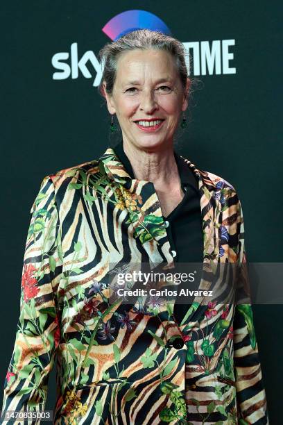 Paola Dominguin attends the presentation of the biopic "Bose" by the new streaming service SkyShowtime at the DOMO360 on March 02, 2023 in Madrid,...