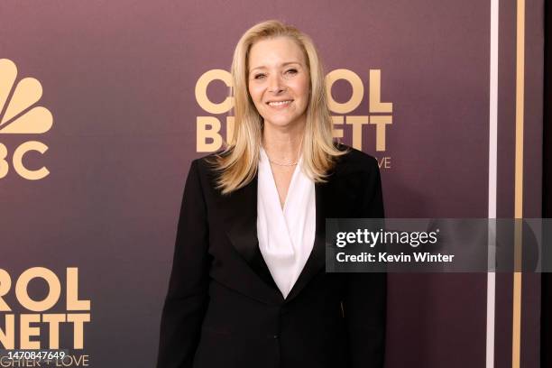Lisa Kudrow attends NBC's "Carol Burnett: 90 Years of Laughter + Love" Birthday Special at Avalon Hollywood & Bardot on March 02, 2023 in Los...