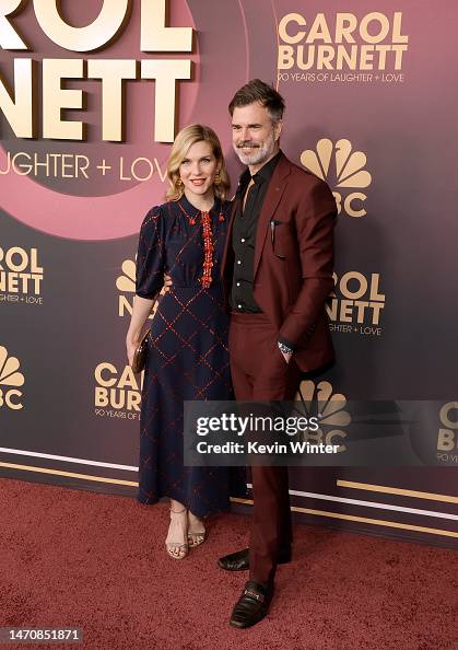 Muncie Rhea Graham Rhea Seehorn and Graham Larson attend NBC's