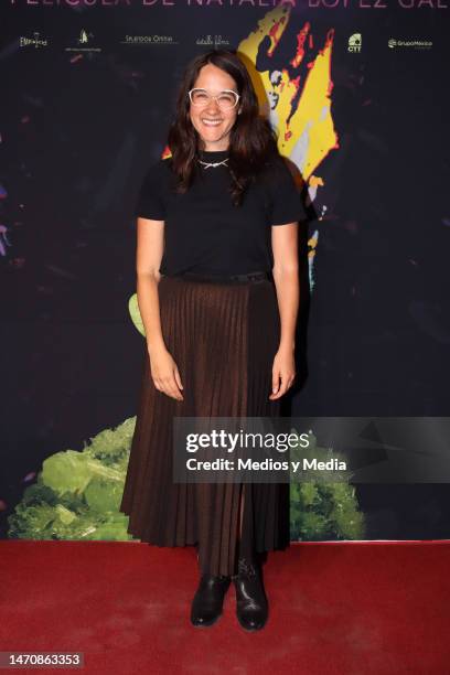 Ximena Sariñana attends the photocall for the film “Manto De Gemas” at Cine Tonala on March 02, 2023 in Mexico City, Mexico.