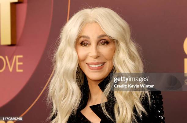 Cher arrives at NBC's "Carol Burnett: 90 Years Of Laughter + Love" Birthday Special at Avalon Hollywood & Bardot on March 02, 2023 in Los Angeles,...