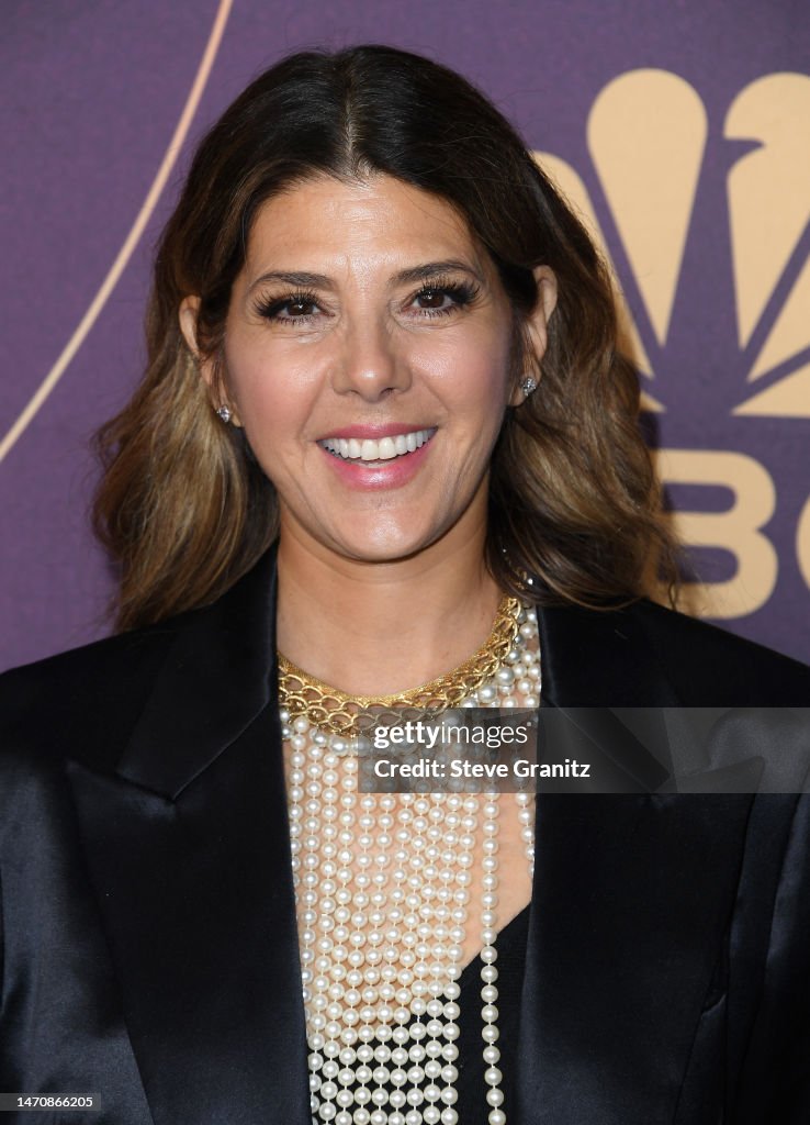 Marisa Tomei arrives at the NBC's "Carol Burnett: 90 Years Of... News