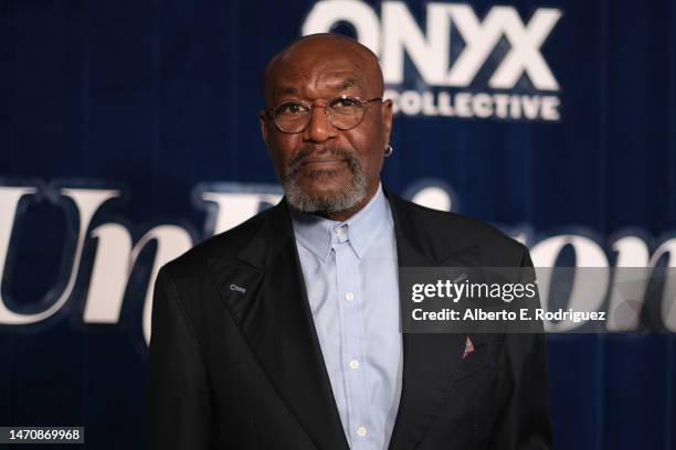 Delroy Lindo attends the Los Angeles Premiere Of Hulu's "UnPrisoned" on March 02, 2023 in Hollywood, California.