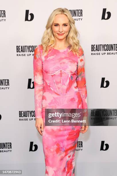 Candice King attends Beautycounter 10 Year Anniversary Celebration at NeueHouse Hollywood on March 02, 2023 in Hollywood, California.