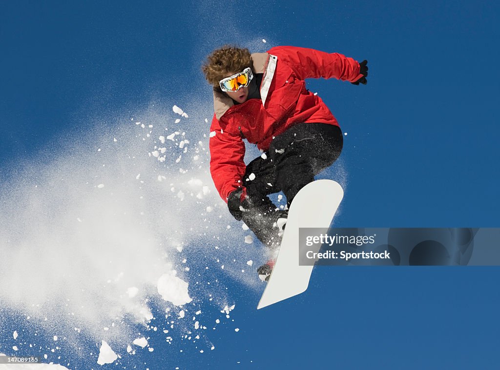 Freestyle Jump de Snowboard