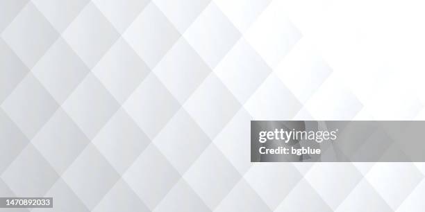 abstract bright white background - geometric texture - rhombus stock illustrations