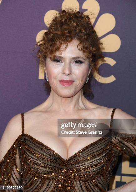 Bernadette Peters arrives at the NBC's "Carol Burnett: 90 Years Of Laughter + Love" Birthday Special at Avalon Hollywood & Bardot on March 02, 2023...