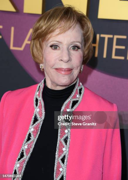 Carol Burnett arrives at the NBC's "Carol Burnett: 90 Years Of Laughter + Love" Birthday Special at Avalon Hollywood & Bardot on March 02, 2023 in...