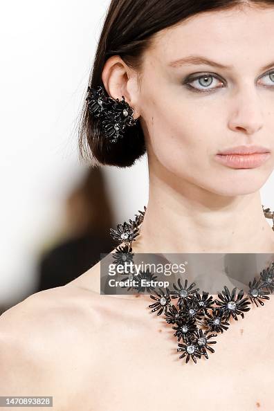 Jewerly detail during the Givenchy Womenswear Fall Winter 2023-2024 ...