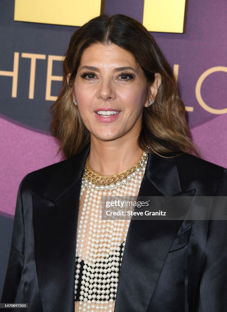 Marisa Tomei arrives at the NBC's "Carol Burnett: 90 Years Of... News