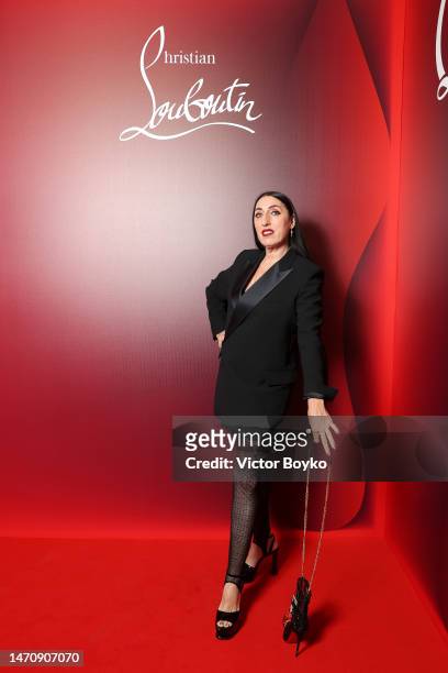 Rossy de Palma attends "The Loubi Show" as part of Paris Fashion Week on March 02, 2023 in Paris, France.