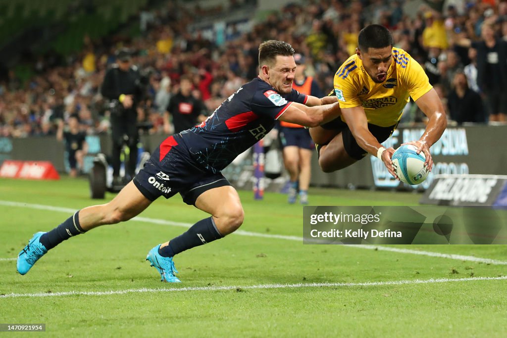 Super Rugby Pacific Rd 2 - Melbourne Rebels v Hurricanes