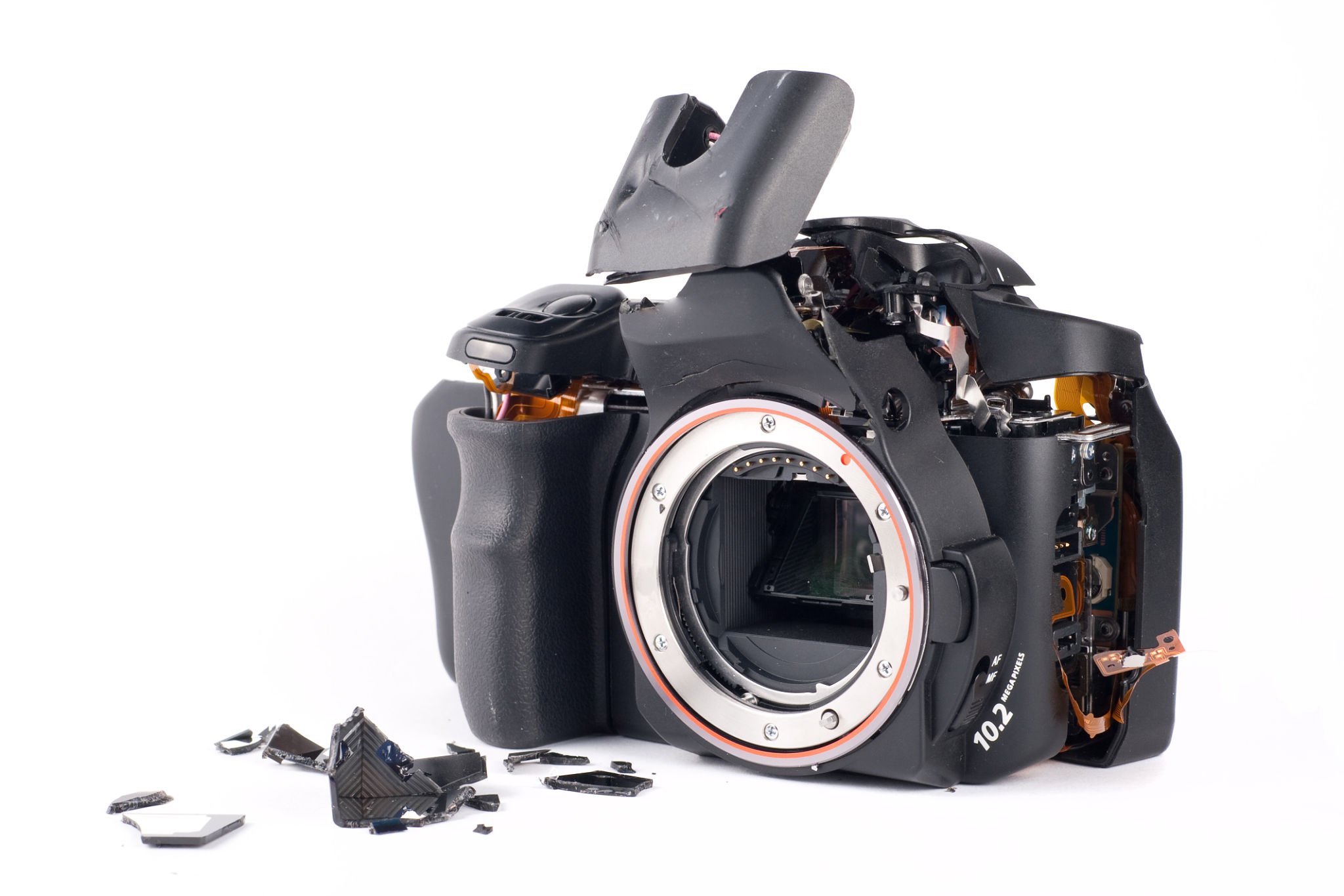 Broked câmera DSLR Broked câmera DSLR