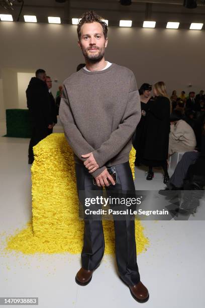 Jamie Dornan attends the Loewe Womenswear Fall Winter 2023-2024 show as part of Paris Fashion Week on March 03, 2023 in Paris, France.