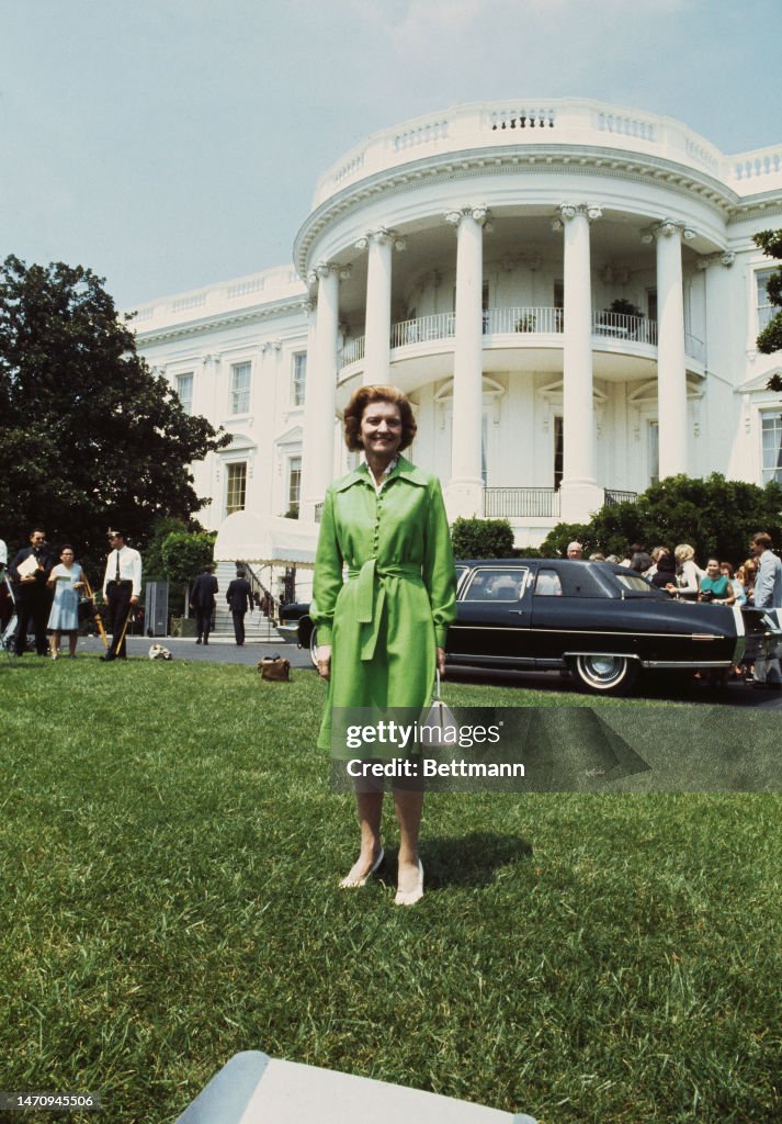 Betty Ford At White House