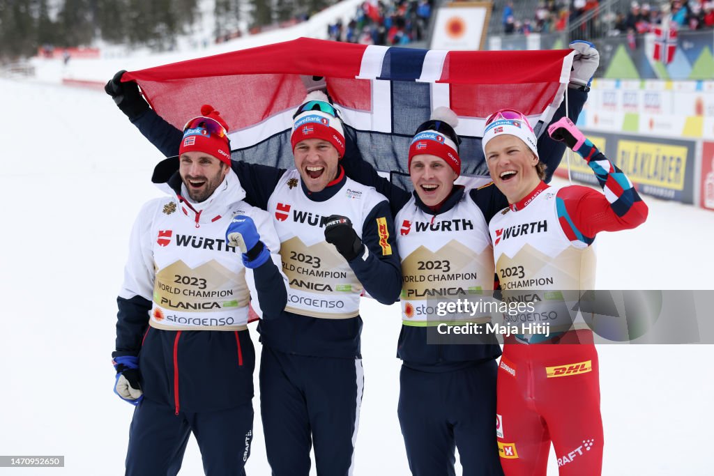 FIS Nordic World Ski Championships Planica - Cross-Country Men's 4x10km Relay Classic/Free