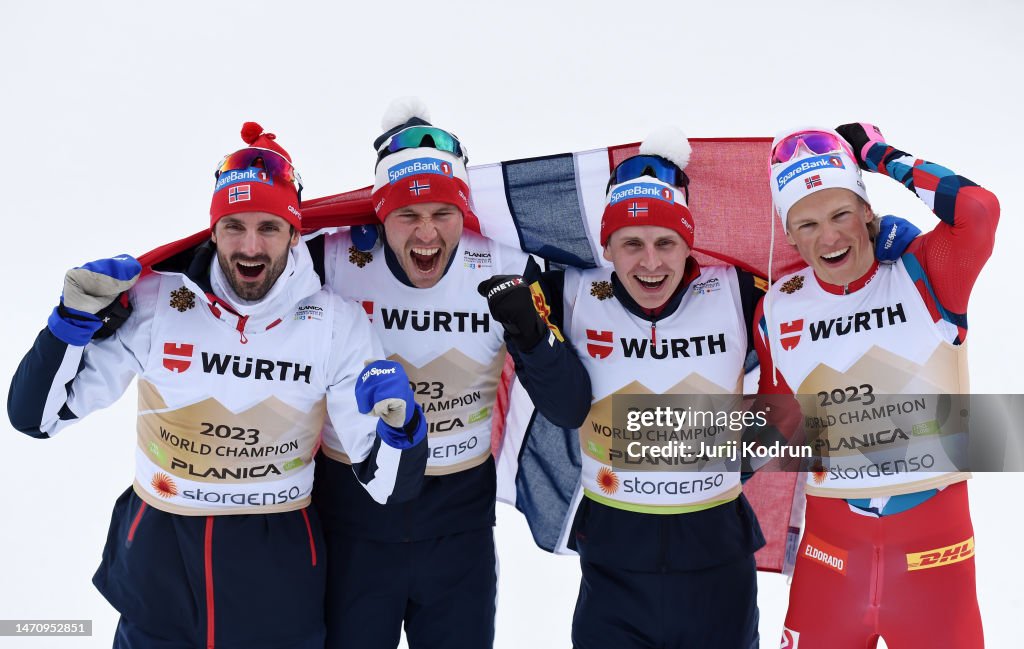 FIS Nordic World Ski Championships Planica - Cross-Country Men's 4x10km Relay Classic/Free