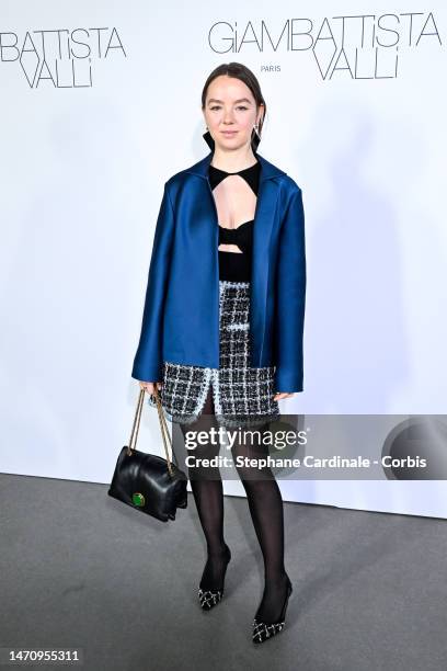 Princess Alexandra of Hanovre attends the Giambattista Valli Womenswear Fall Winter 2023-2024 show as part of Paris Fashion Week on March 03, 2023 in...