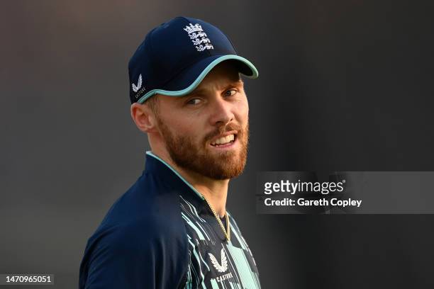 Phil Salt of England during the 2nd One Day International between Bangladesh and England at Sher-e-Bangla National Cricket Stadium on March 03, 2023...