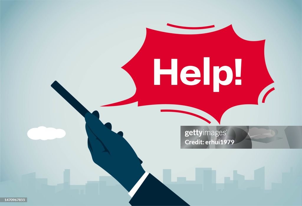 Request For Help High-Res Vector Graphic - Getty Images