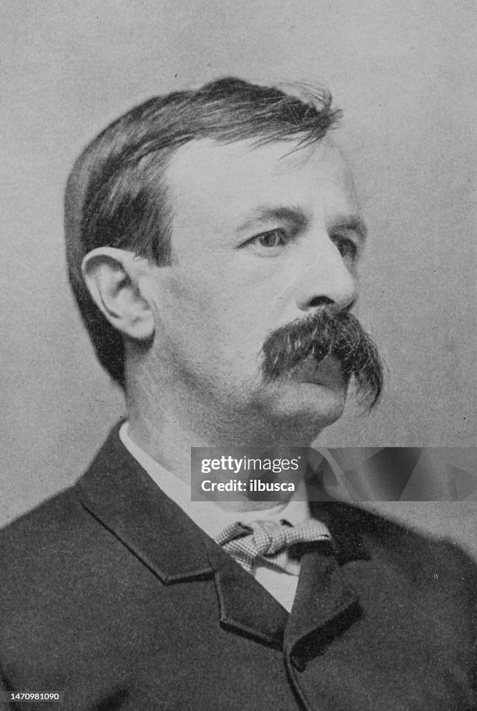 Bellamy Famous American People Edward Bellamy High-Res Vector Graphic - Getty ...