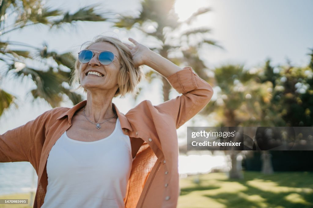 Happy woman